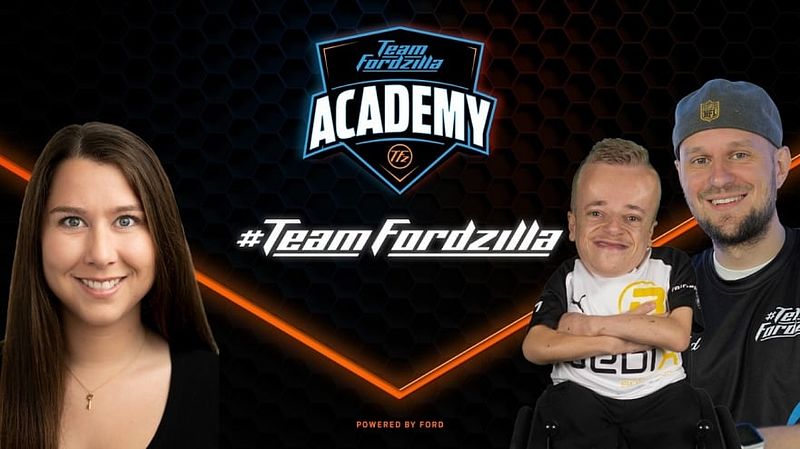 Ford veranstaltet die zweite Team Fordzilla Academy mit E-Sport-Profi Niklas Luginsland und „Gaming ohne Grenzen“